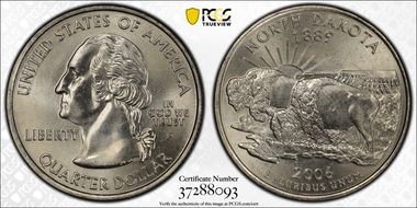 2006-P 25C North Dakota MS67