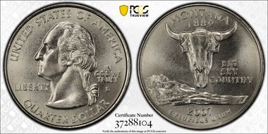 2007-D 25C Montana Satin Finish SP69