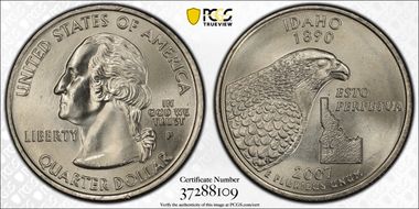 2007-P 25C Idaho MS67+