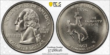 2007-D 25C Wyoming Satin Finish SP69