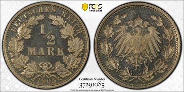 1905-F 1/2 Mk J-16 PR65DCAM