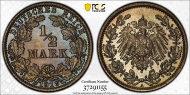 1919-A 1/2 Mk J-16 PR66