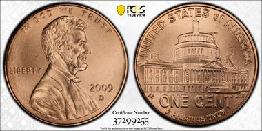2009-D 1C Lincoln-Presidency Satin Finish SP69RD