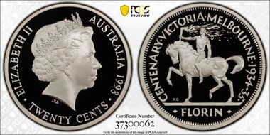 1998 20C 1934-35 Florin Silver PR69DCAM