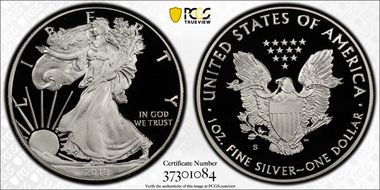 2018-S $1 Silver Eagle PR70DCAM
