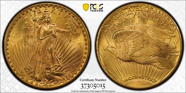 1927 $20 MS65