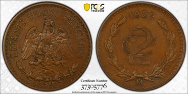 1929-Mo 2C AU58BN