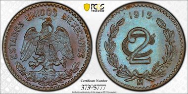 1915-Mo 2C 20mm MS64BN