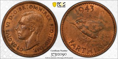 1943 1/4D S-4116 MS63RB