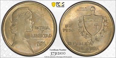 1934 Peso ABC KM-22 MS64