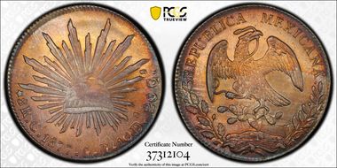 1877-Ca GR 8 R Ca54 MS64