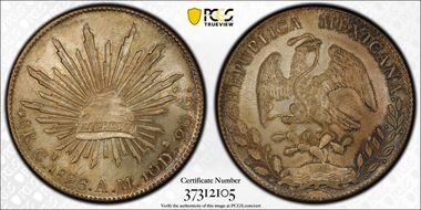 1896-Cn AM 8 R Cn58 MS66