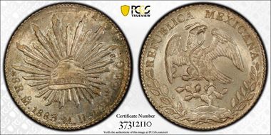 1883/2-Mo MH 8 R Mo68 MS65