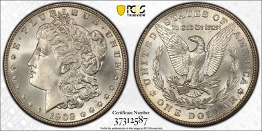 1902 $1 MS67+