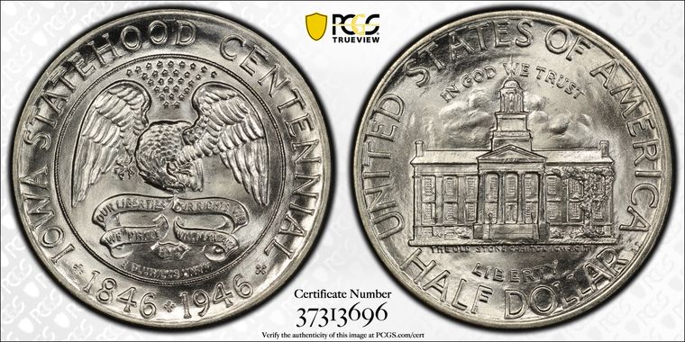 Cert 37313696 - Coin Image