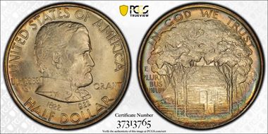 1922 50C Grant MS66