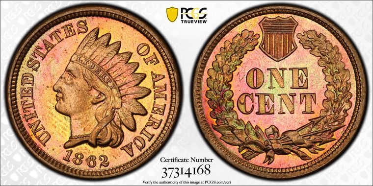 Cert 37314168 - Coin Image