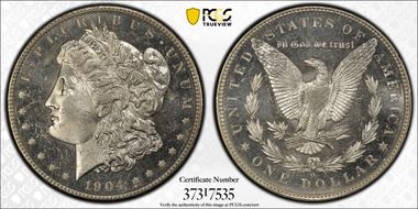 1904-O $1 MS63DMPL