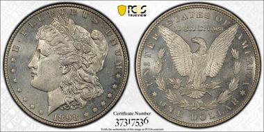 1898 $1 MS64PL