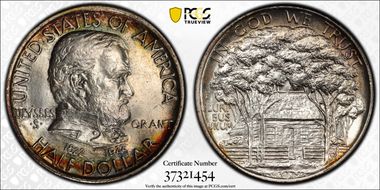 1922 50C Grant MS63