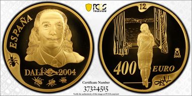 2004-M € 400 Salvador Dalí PR66DCAM