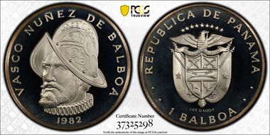 1982-FM Balboa KM-39.1b PR68DCAM