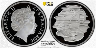 2016 20C Silver PR70DCAM