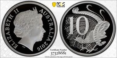 2016 10C Silver PR69DCAM