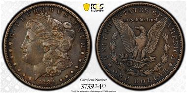 1889 $1 VF35
