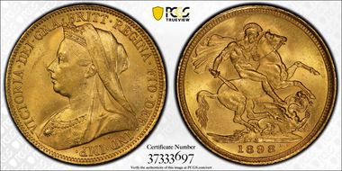 1898-S Sov S-3877 MS63