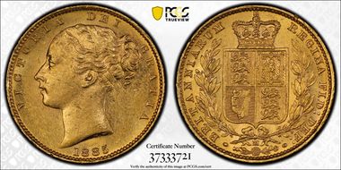 1885-M Sov S-3854A Shield MS62