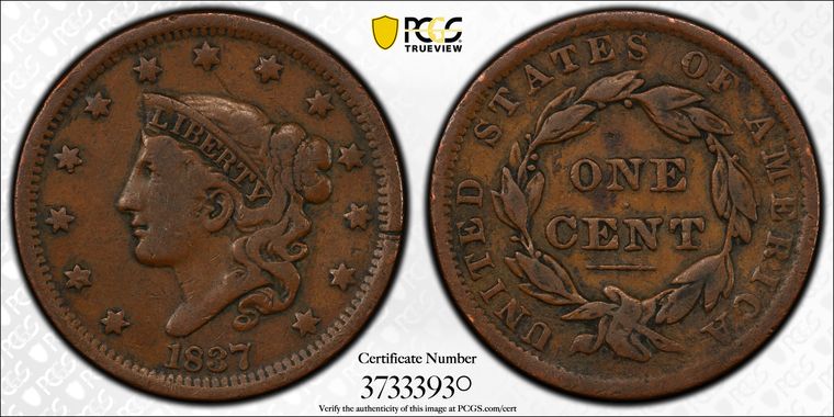 Cert 37333930 - Coin Image