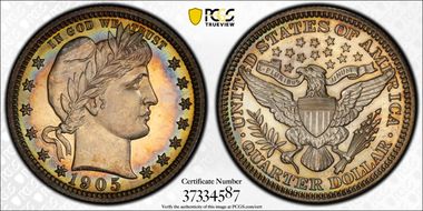 1905 25C PR63