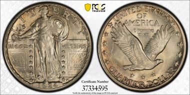 1924-S 25C MS63FH