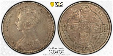 1886 Florin S-3900 XF45