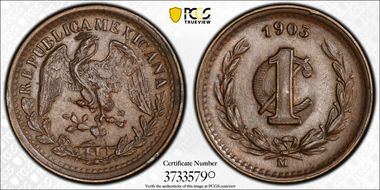 1903-M 1C KM-394.1 MS64BN