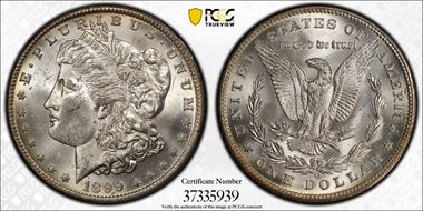 1899-O $1 MS62