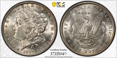 1899-O $1 MS62