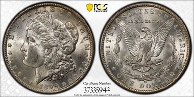1899-O $1 MS62