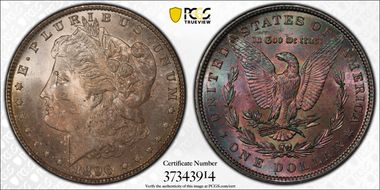 1896 $1 MS63