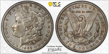 1903-S $1 Micro S XF45