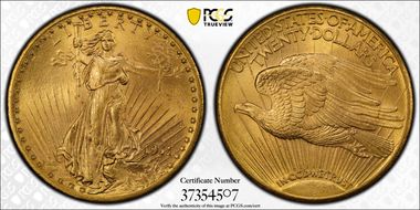 1911-D/D $20 RPM, FS-501 MS64