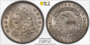 1832 10C MS64