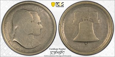 1926 50C Sesquicentennial AG3