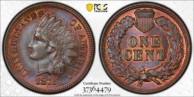 1879 1C MS64BN