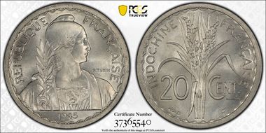 1945-B 20C Lec-252 MS66