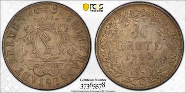 1840 36 Gt MS64