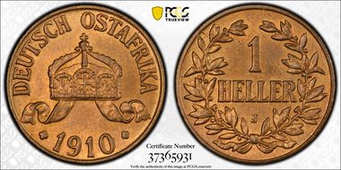 1910-J Heller MS65RB