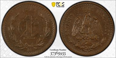 1915-Mo 1C 16mm KM-416 MS63BN