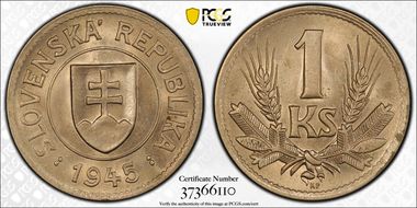 1945 Koruna MS64